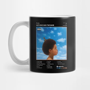 Drake - Nothing Was The Same Tracklist Album Mug